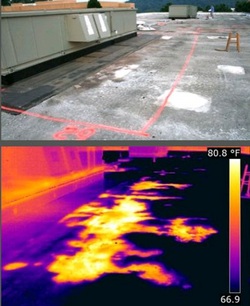 Thermal Imaging roof deck